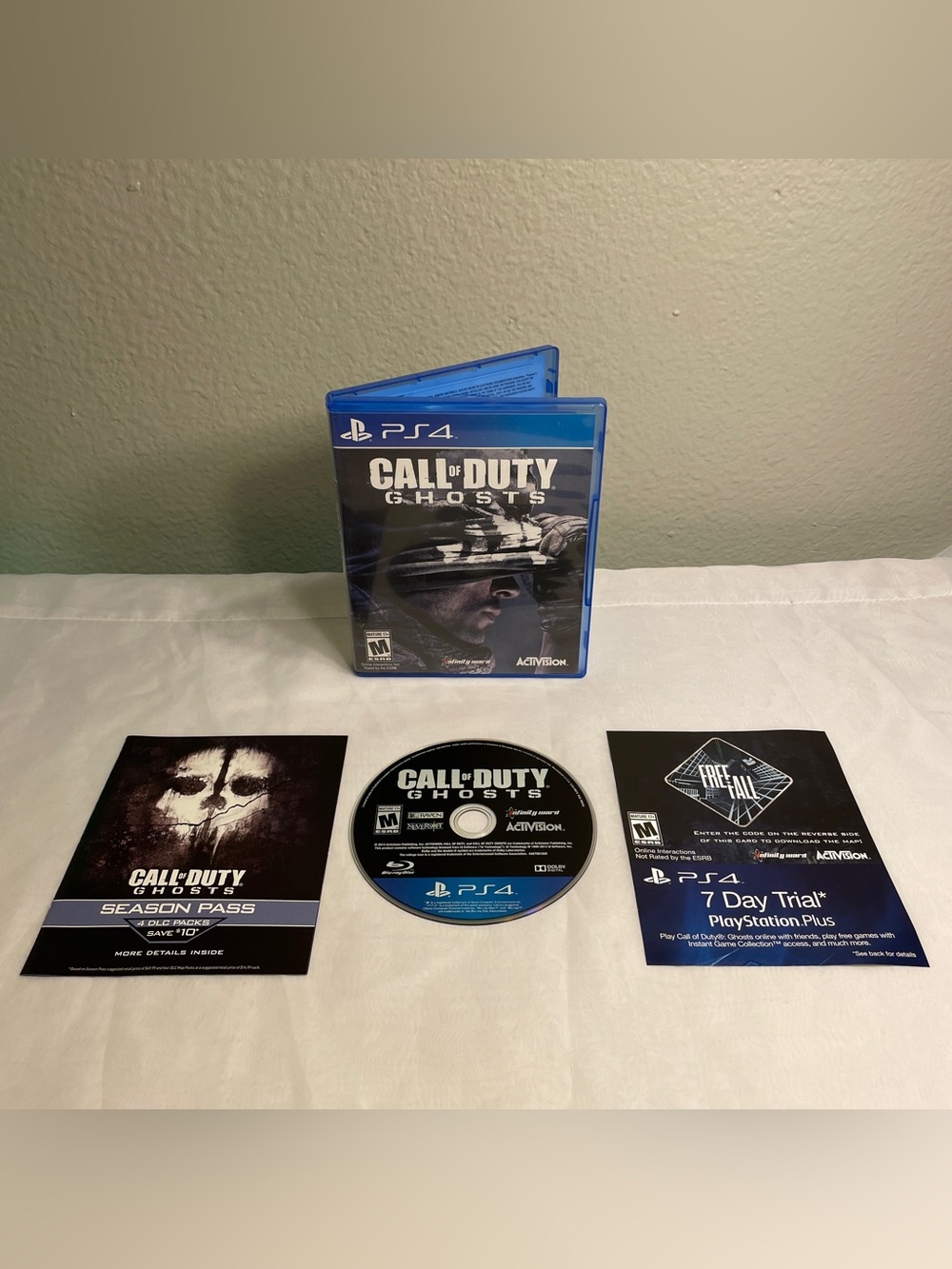 Call of Duty: Ghosts (Sony PlayStation 4, 2013, PS4) Complete, Tested/great